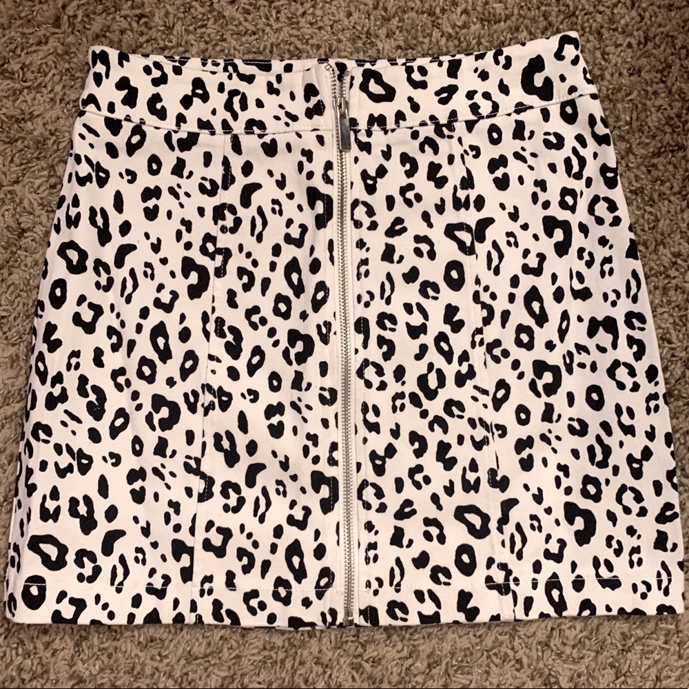 F21 NWT Cheetah Mini Skirt